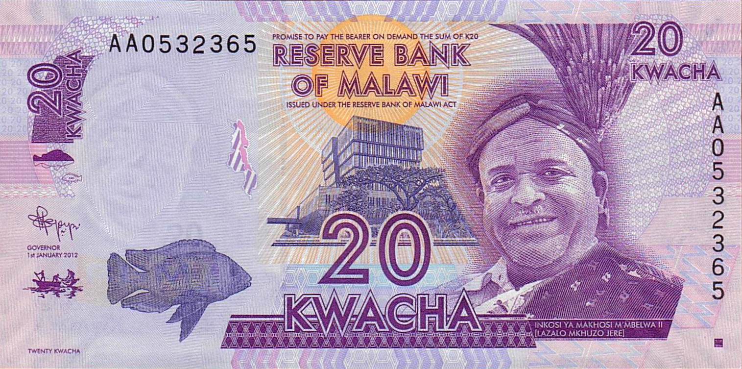 Malawi 20 2012 UNC P-57/a